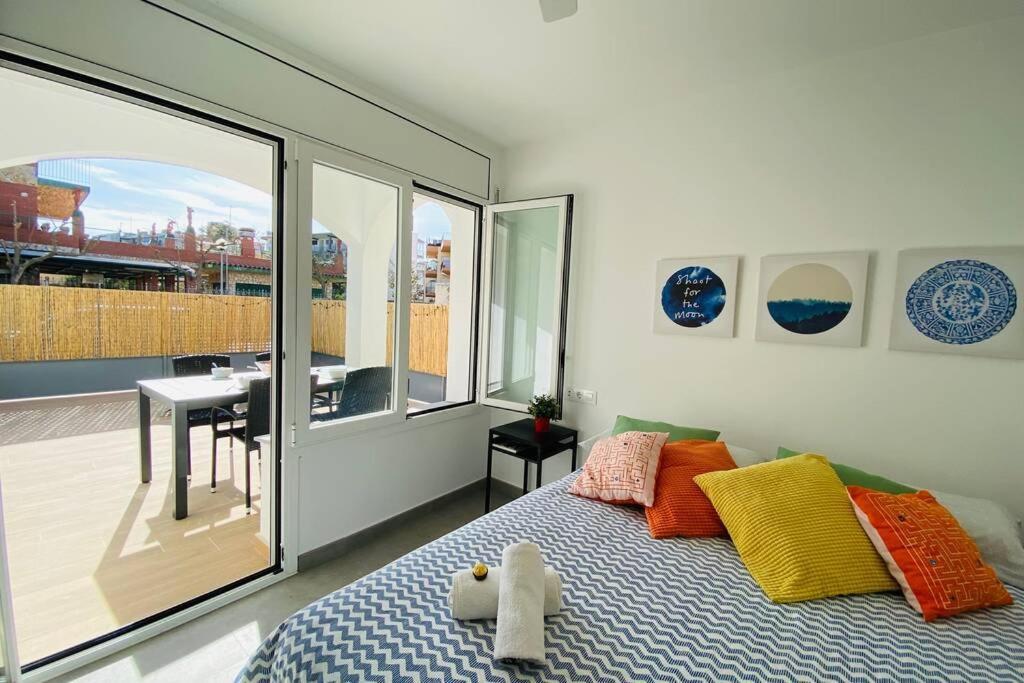70 M2, Apartamento Cerca De La Playa, Apto Minusvalidos. Roses Exterior foto